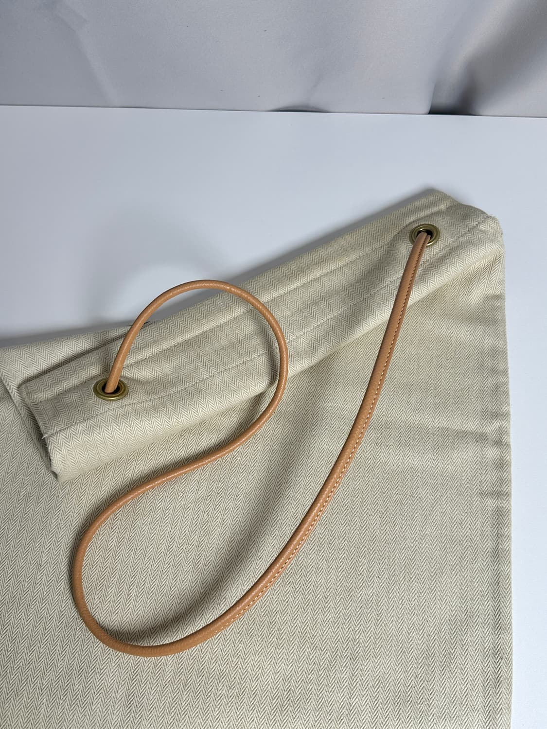 에르메스 알린 캔버스 숄더백 베이지 상품이미지8