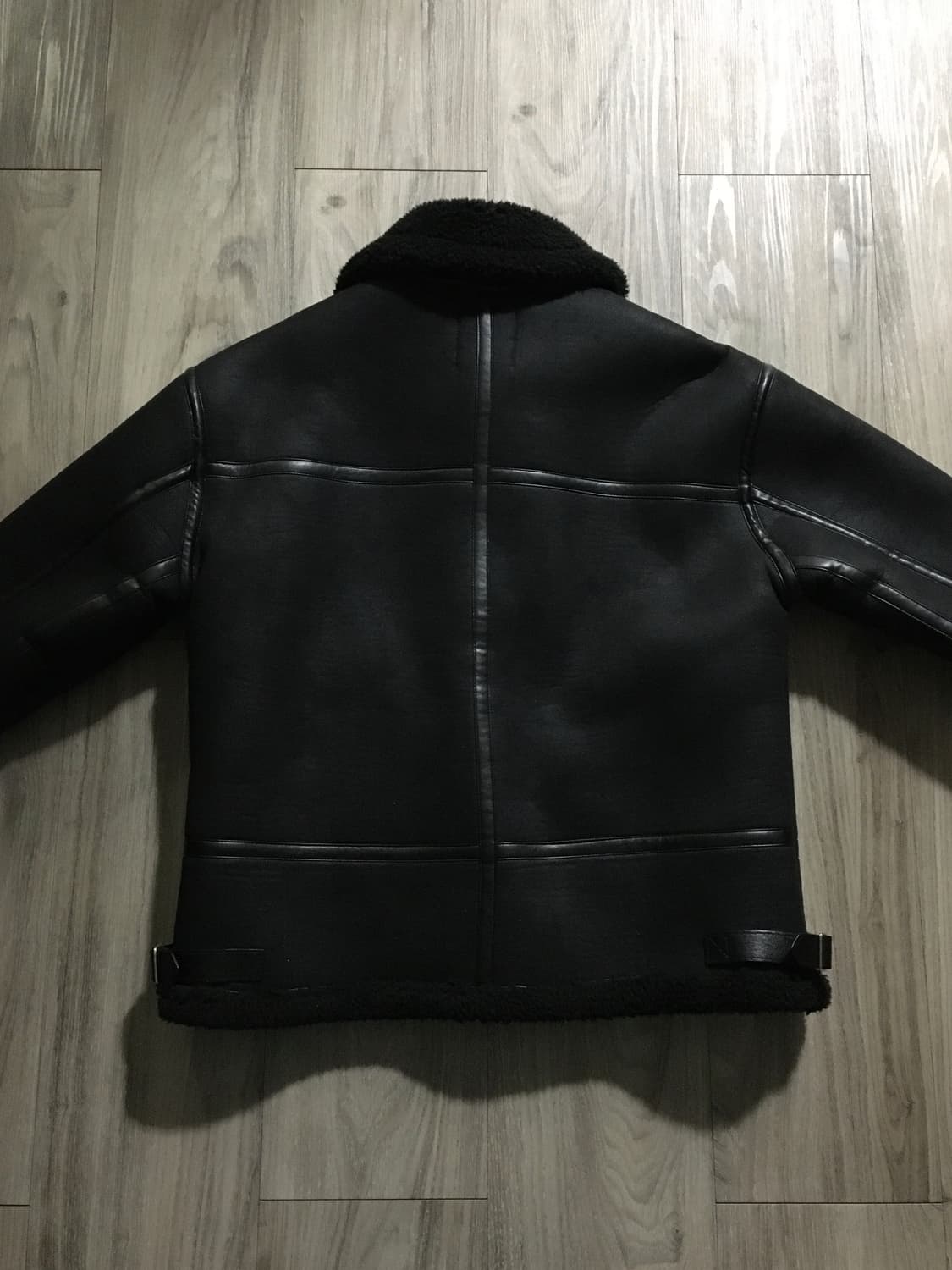 크롭 벤타 무스탕 상품이미지7