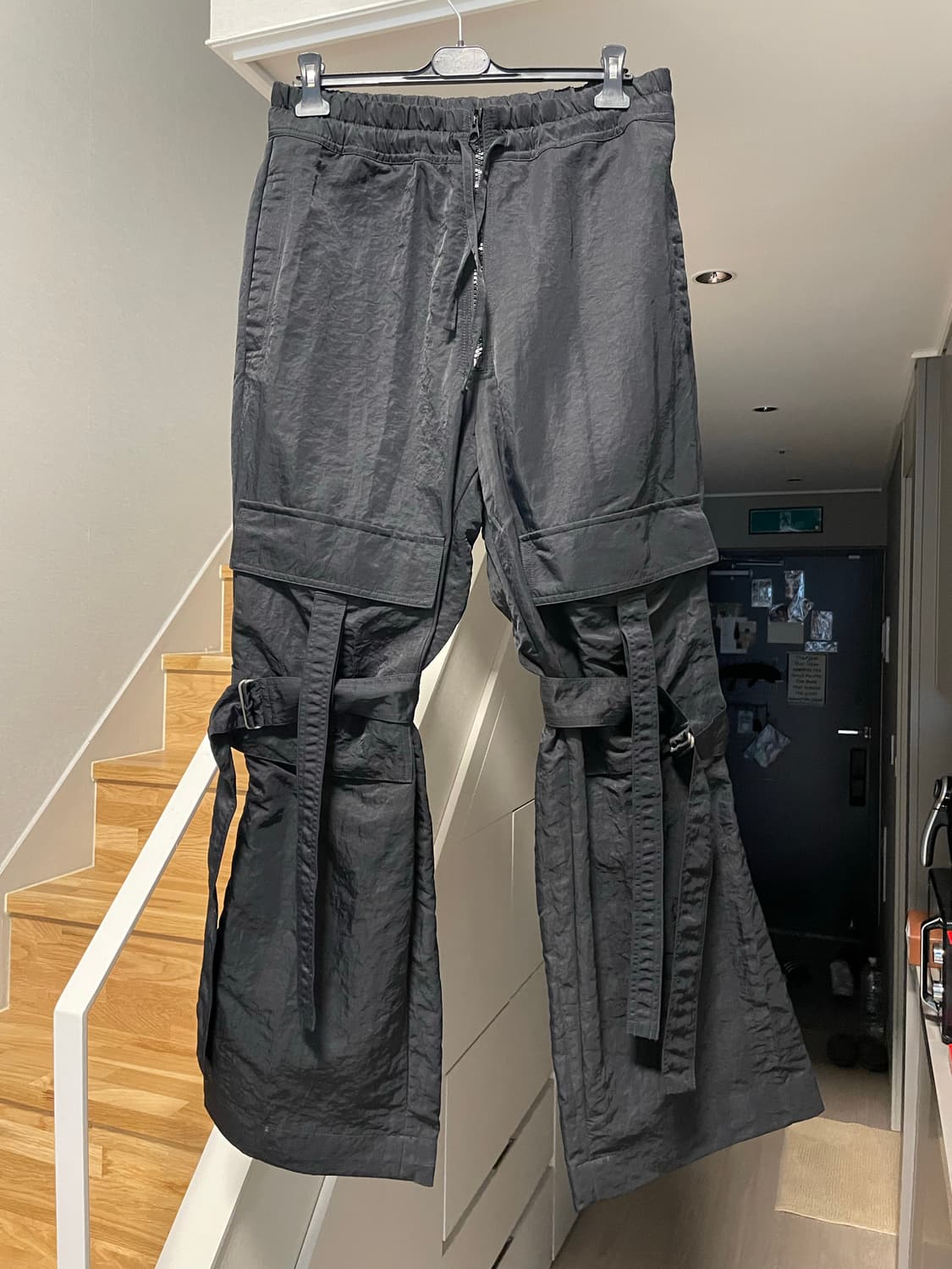 드리스반노튼 나일론 스트랩 팬츠 상품이미지4