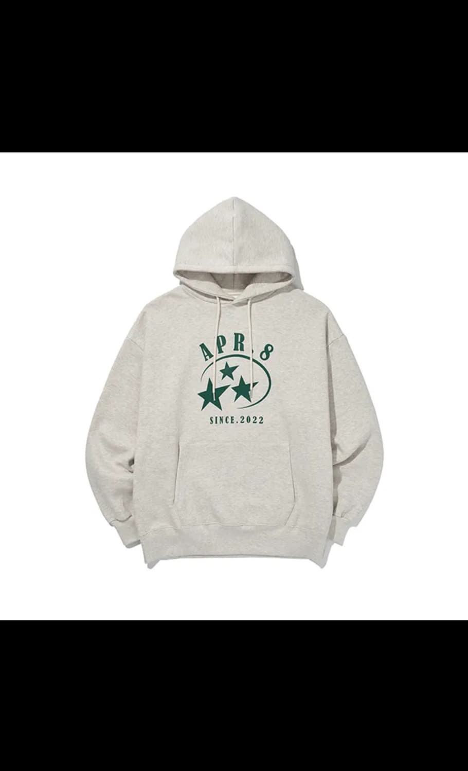 에이프릴에잇 오트밀 후드 M 상품이미지1