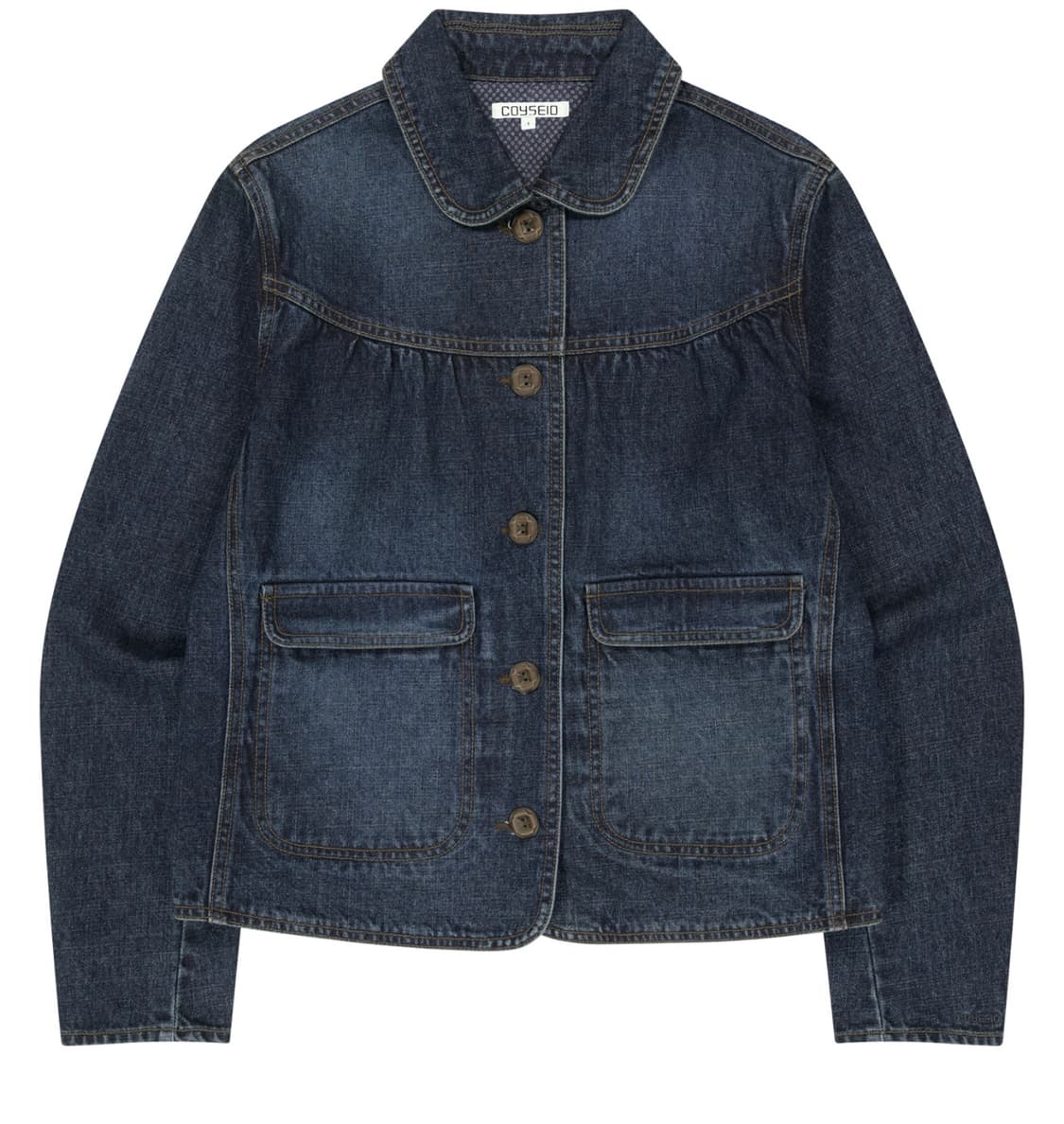 코이세이오 DEEP DENIM JACKET NAVY 상품이미지1