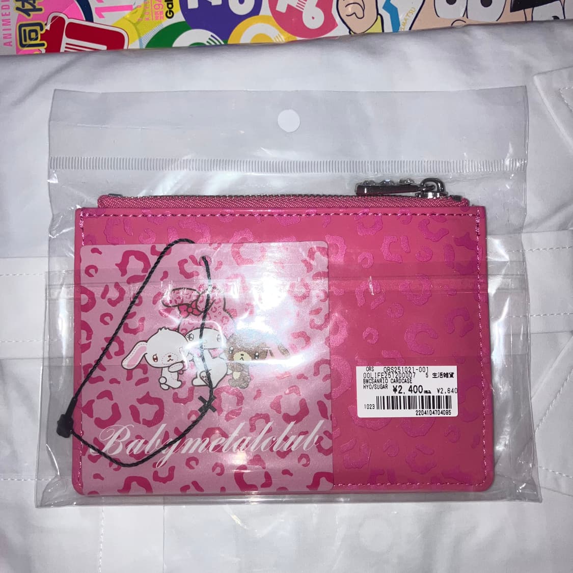 베이비메탈클럽 슈가바니즈 레오파드 카드지갑 코인케이스 갸루 상품이미지2