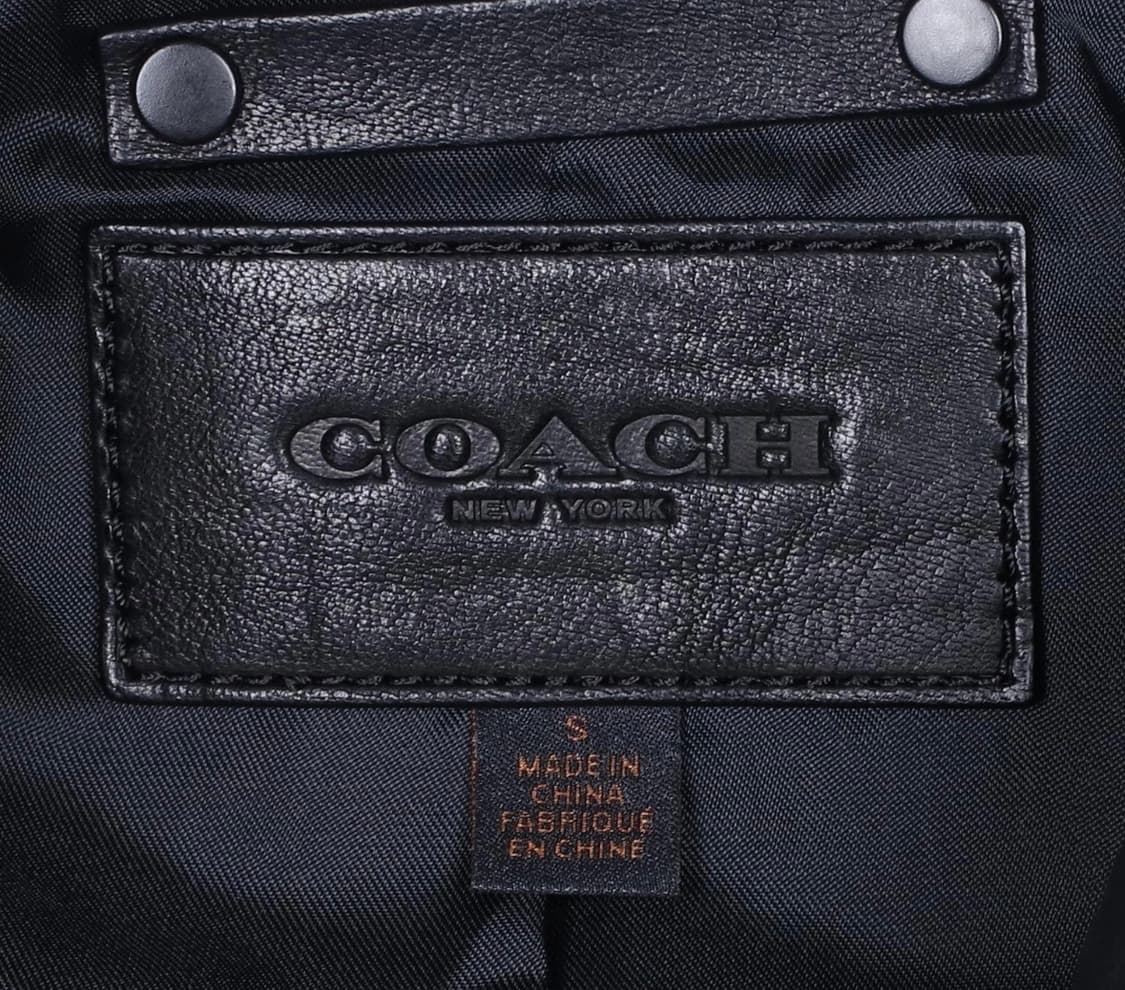 코치 가죽자켓 양가죽 상품이미지3