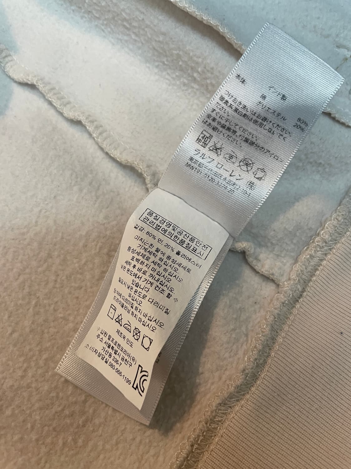 데님앤서플라이 랄프로렌 후드집업 XS 상품이미지3