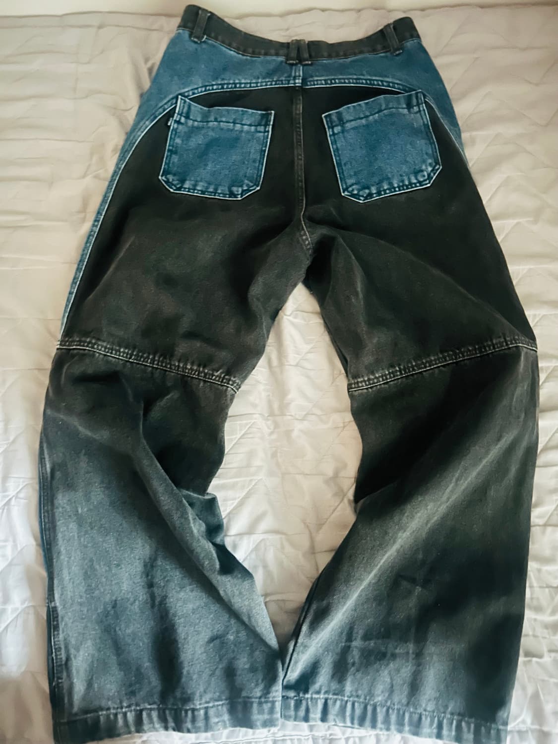 꼼파뇨 절개데님팬츠 상품이미지2