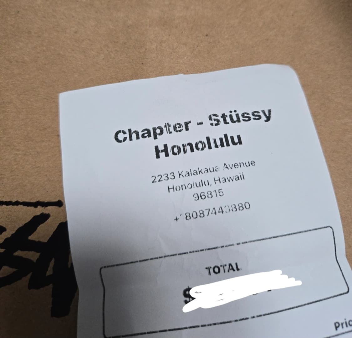 스투시 호놀룰루 에디션 판매합니다 상품이미지2