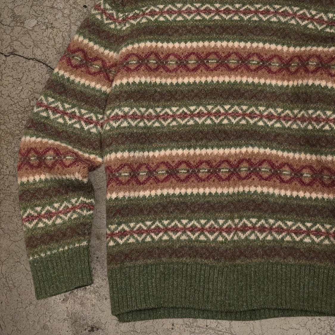 L.L.Bean 셰틀랜드 울100 페어아일 스웨터 상품이미지3