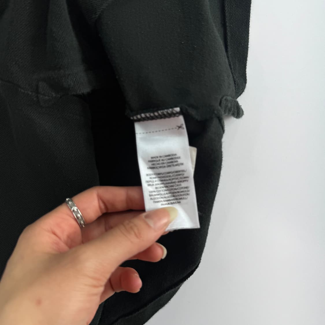 Polo 폴로 화이트 빅포니 블랙 카라 반팔티 상품이미지6