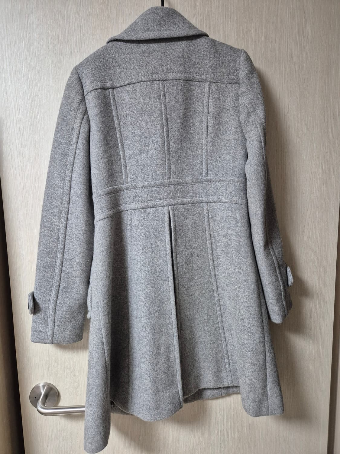 (정품) 버버리 블루라벨 울코트 앙고라 코트 38 상품이미지4