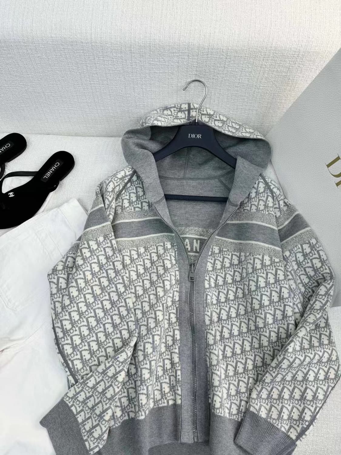 [디;올] 새상품 / 양면후드집업 / 약 100~105 사이즈 상품이미지1