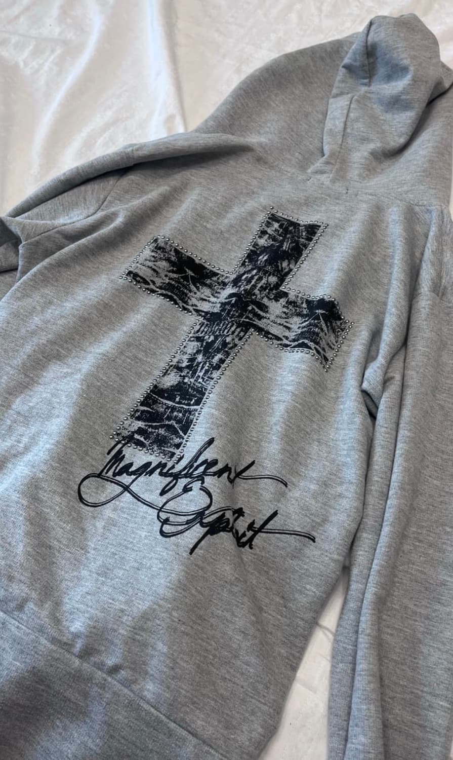 Punk 펑크 레오파드 해골 skull 후드집업 상품이미지3