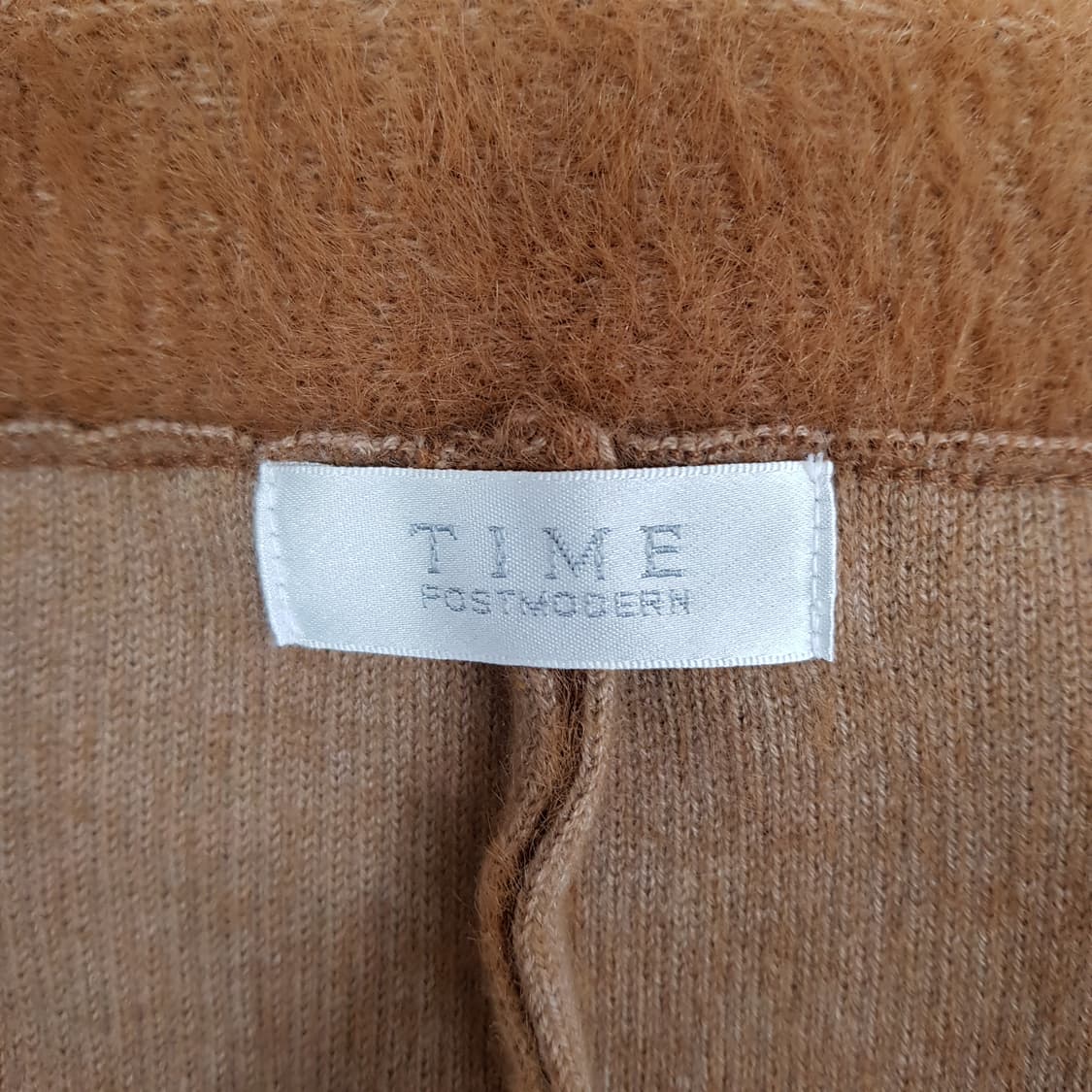 한섬 타임 헤어리  롱 니트 가디건 F사이즈 상품이미지5