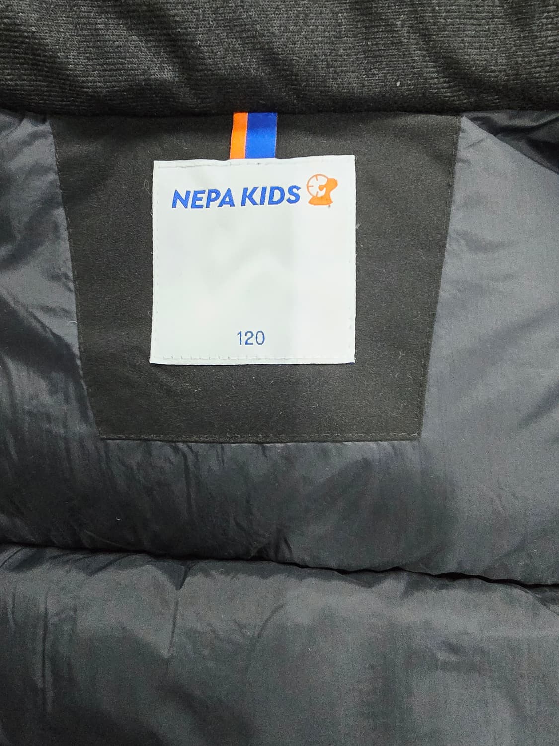 네파키즈 아동용 블랙 패딩 점퍼120 상품이미지9