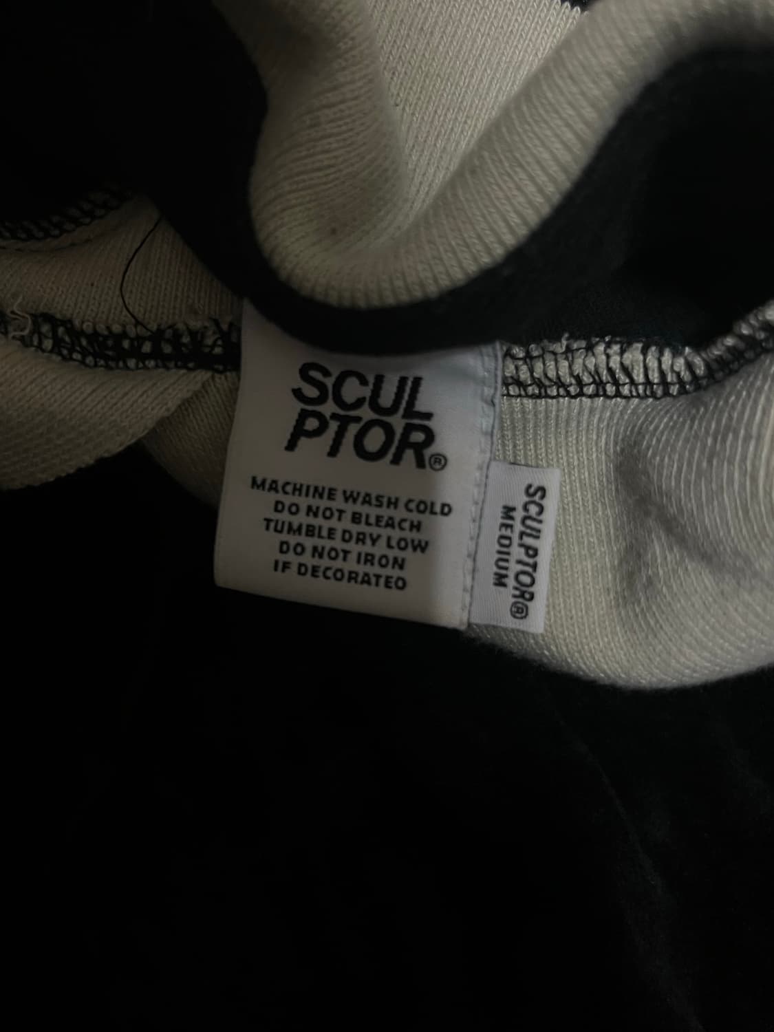 스컬프터 Velour Soccer Jersey Black 상품이미지4