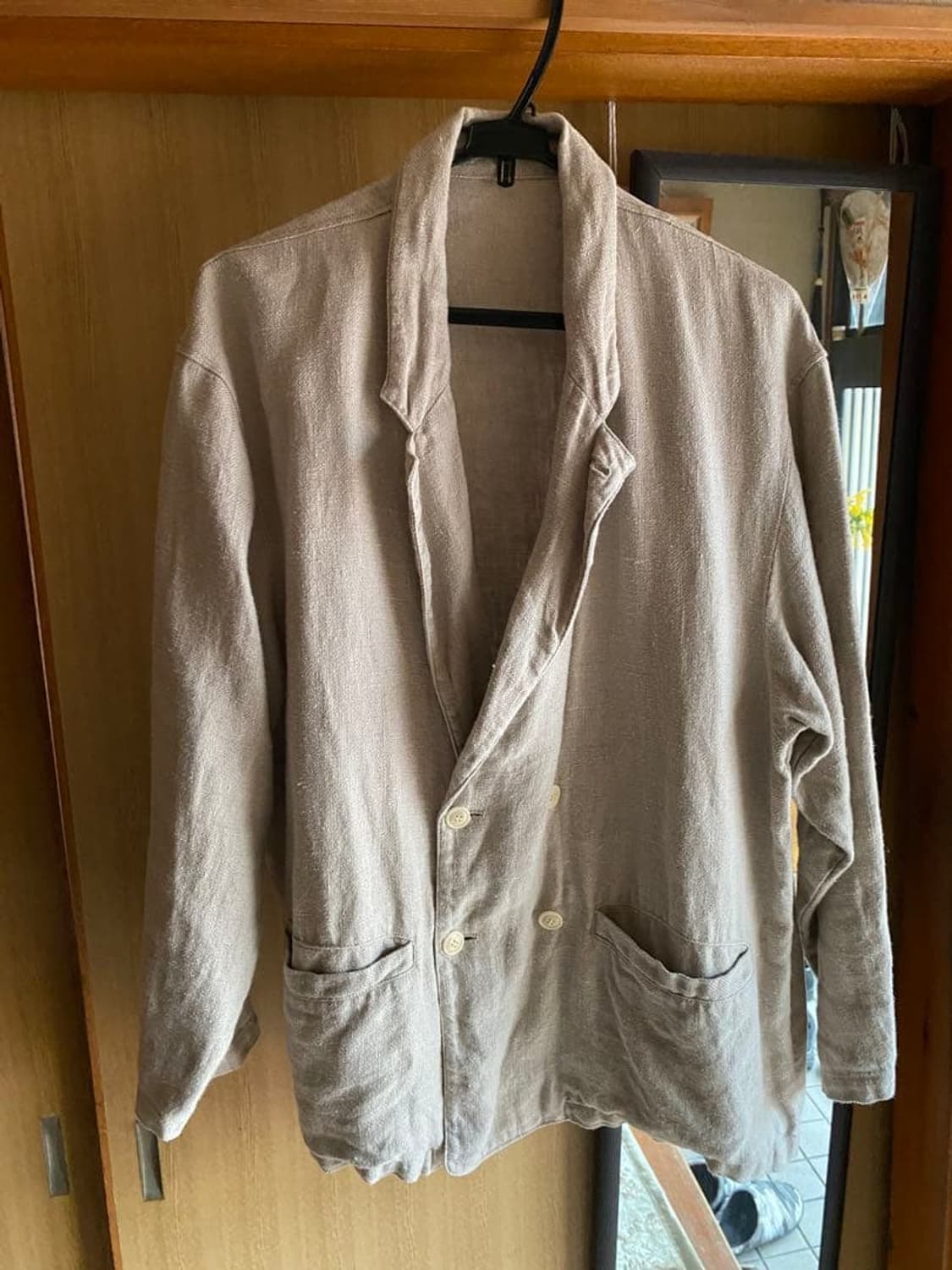 네스트로브컨팩트 린넨 캔버스 자켓 상품이미지4