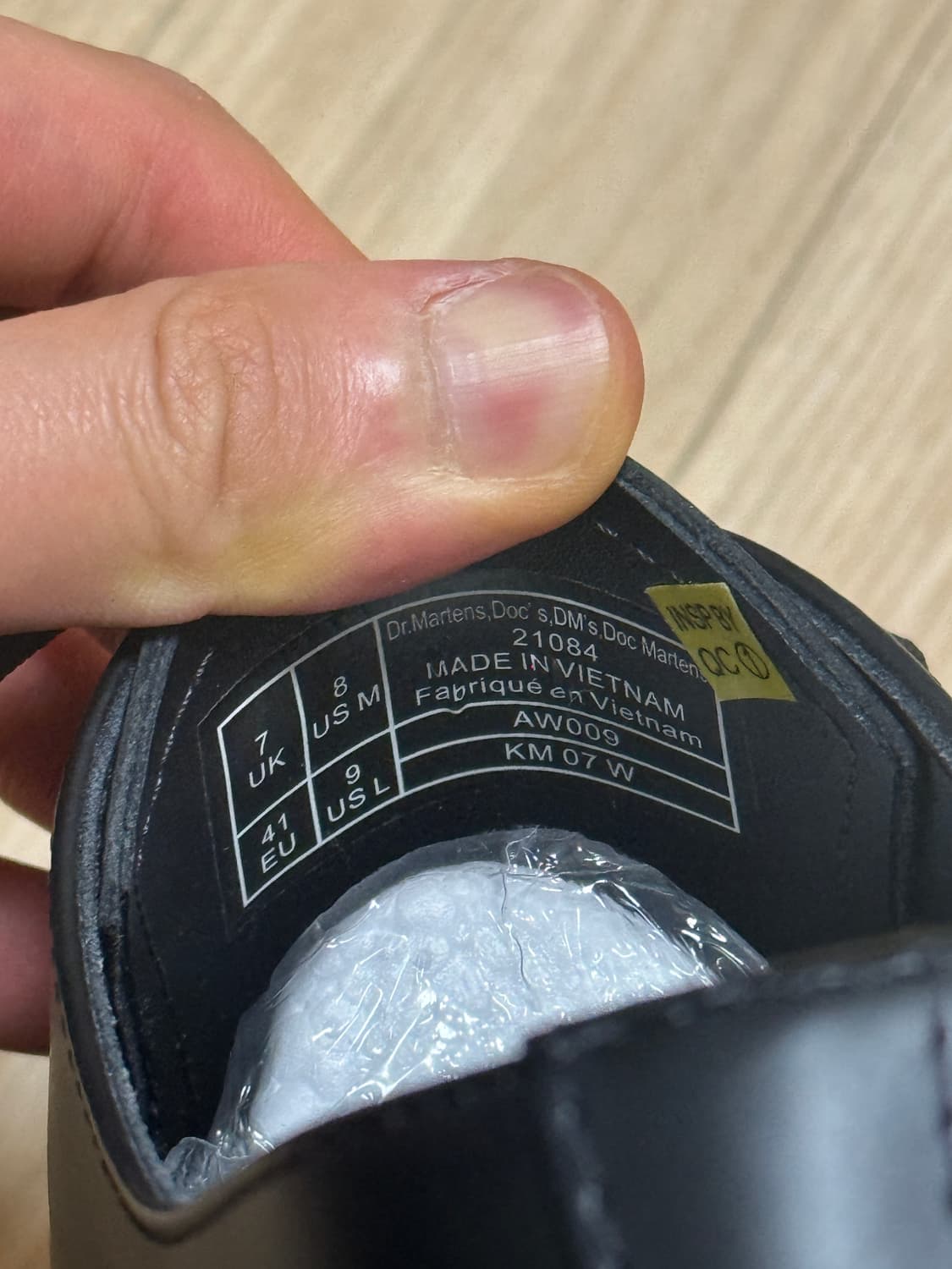 Uk7,260) 125,000원 닥터마틴 1461 벡스 스무스 상품이미지5