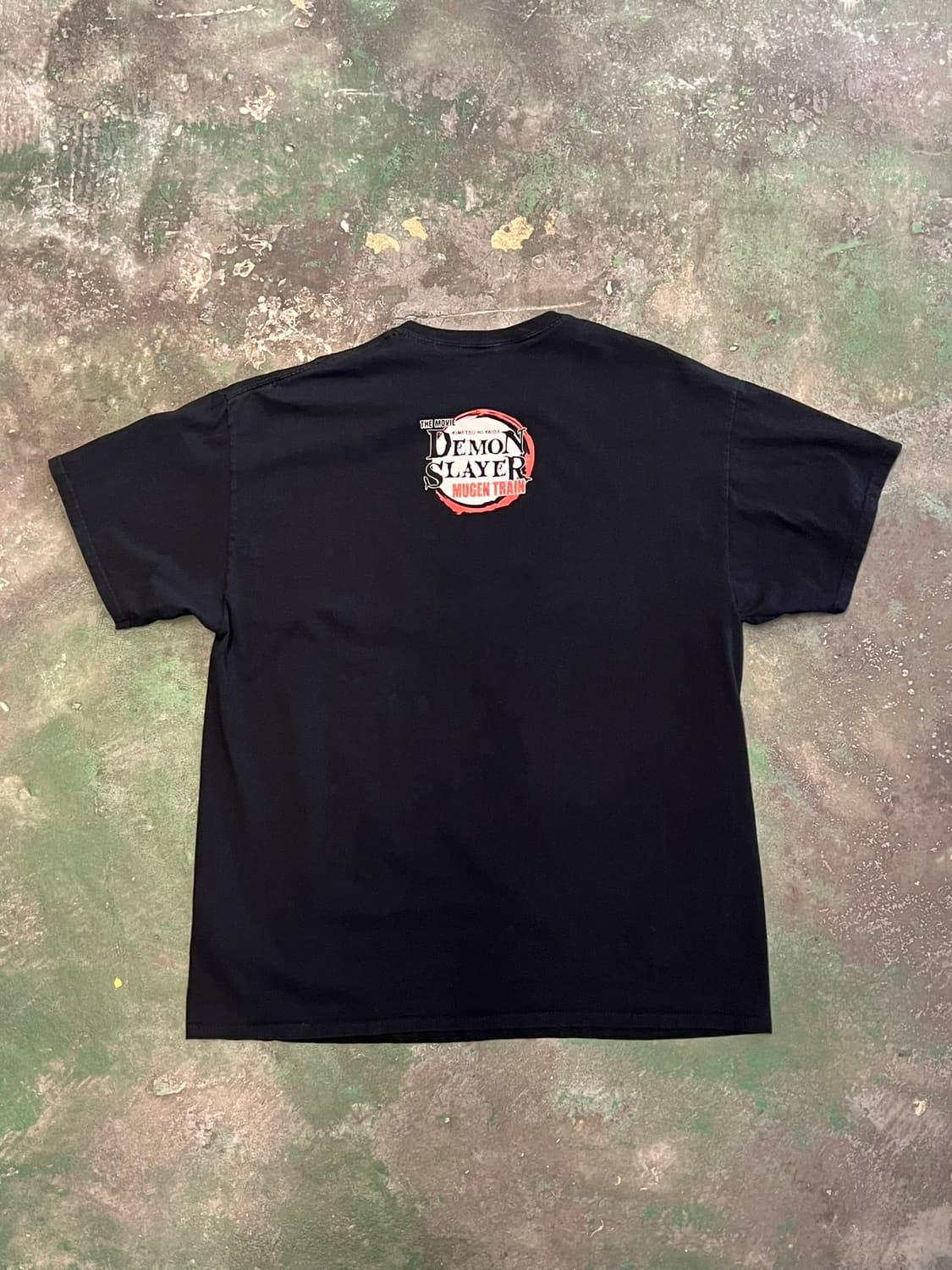 [2XL] 귀멸의칼날 무한열차 반팔 티셔츠 탄지로 그래픽 상품이미지9