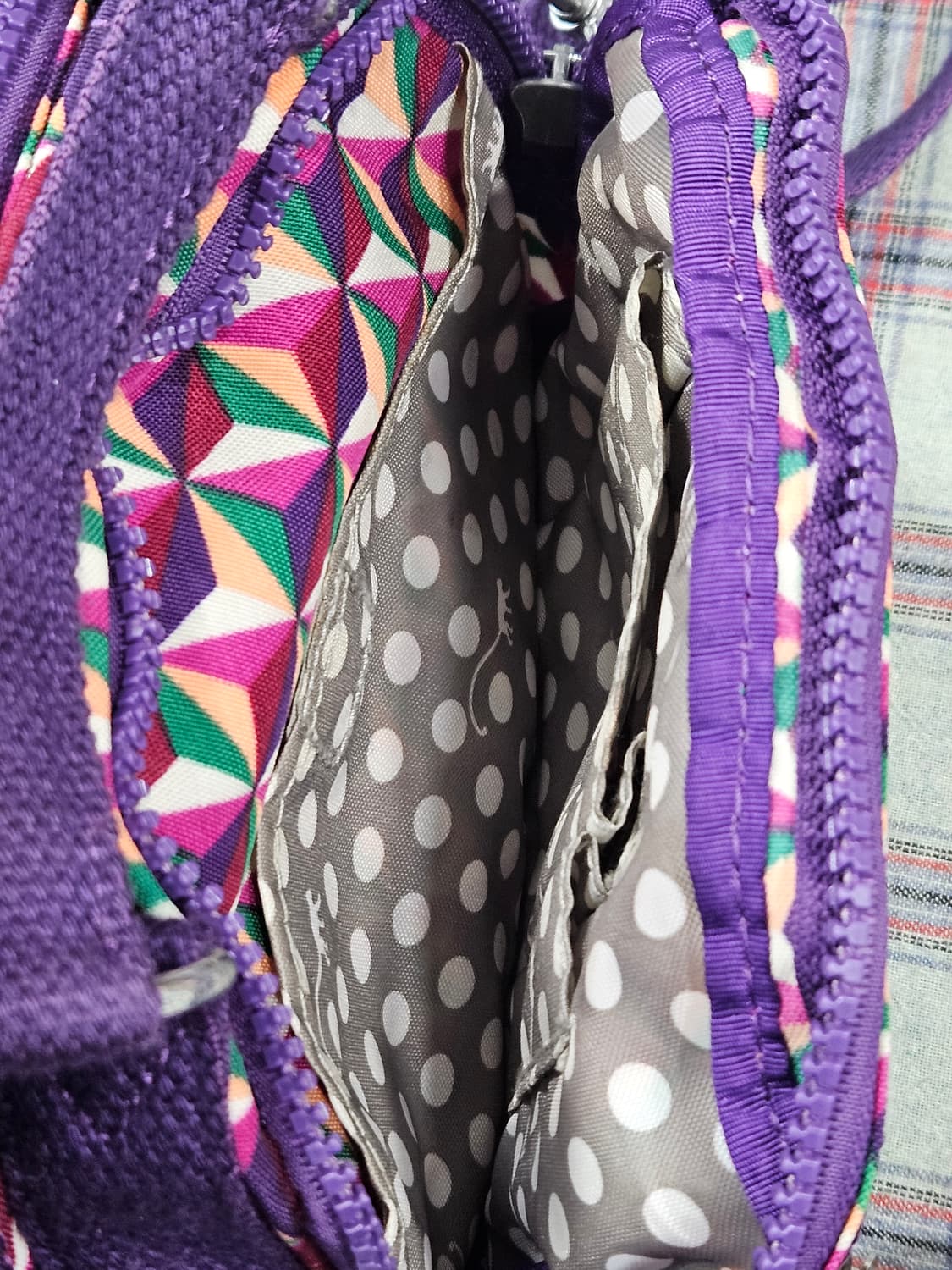 키플링 멀티컬러 기하학패턴 미니 크로스백 상품이미지6