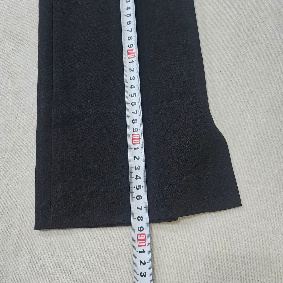 67-95 로엠 여성 블랙 슬랙스  0403Y 상품이미지7