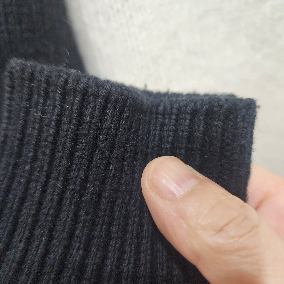 샤넬 25/26 코코네쥬 울.캐시미어 에크루 블랙 34 상품이미지7