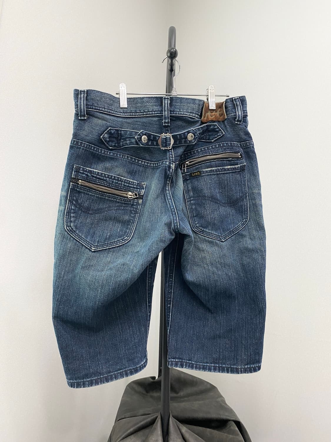 Lee Multi-Zip Denim Half Pants 상품이미지4