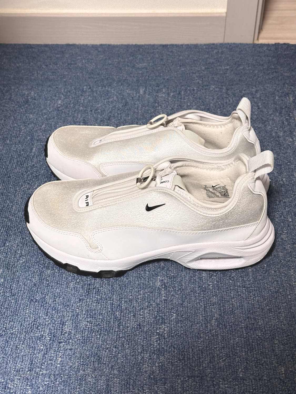 [260] 나이키 x 꼼데가르송 옴므 플러스 에어맥스 선더 화이트 상품이미지3