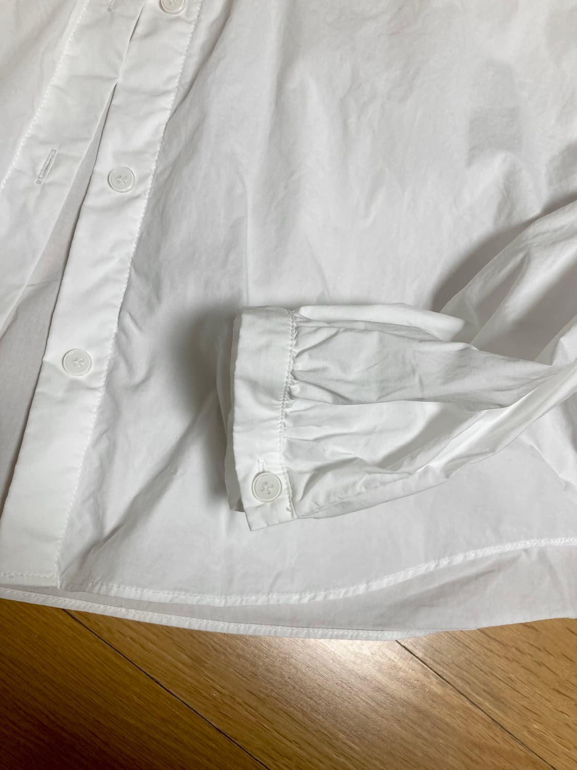 스파오 헨리넥 블라우스 셔츠 상품이미지3