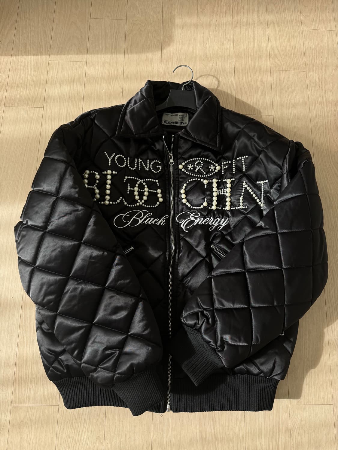 아사키프레자키 퀄팅 진주 자켓 S 상품이미지1