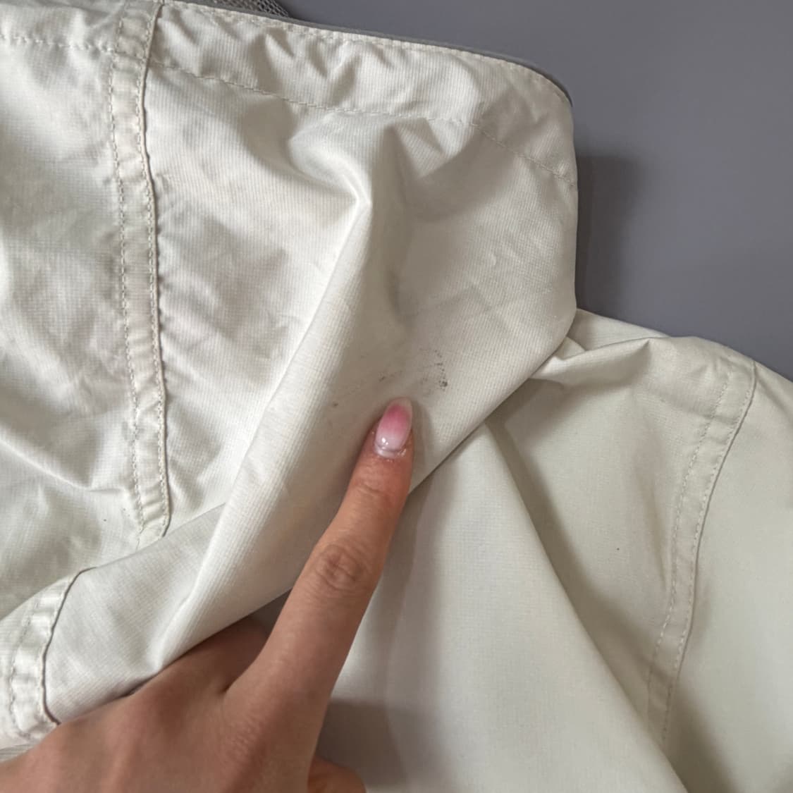 (95) 아식스 연베이지 후드 반팔 아노락 상품이미지8