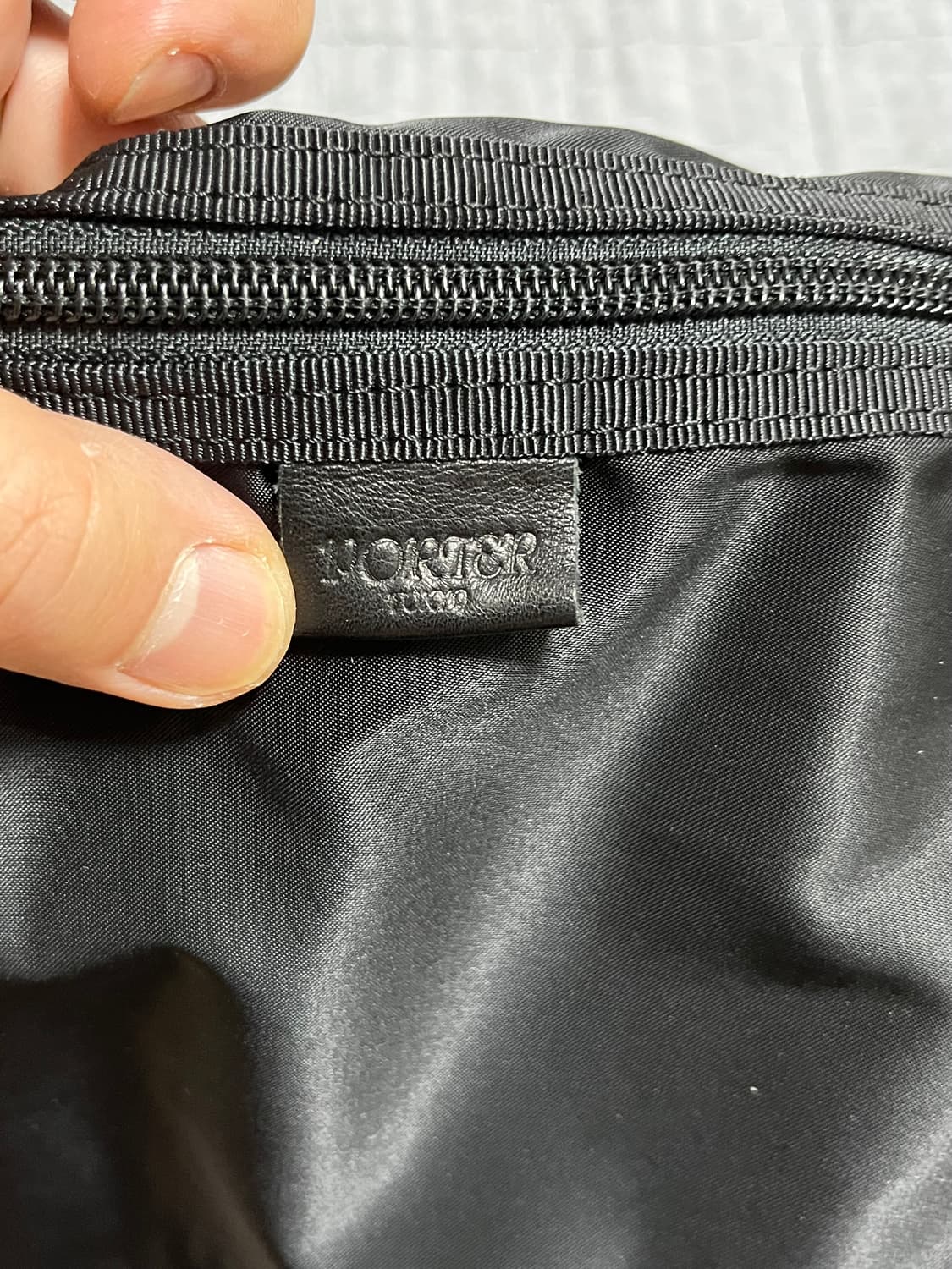 PORTER 요시다 포터 레더 보스턴백 더플백 블랙 상품이미지8