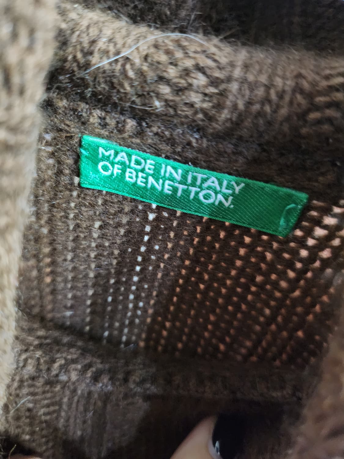 679) 베네통 모100 터틀 니트 상품이미지6