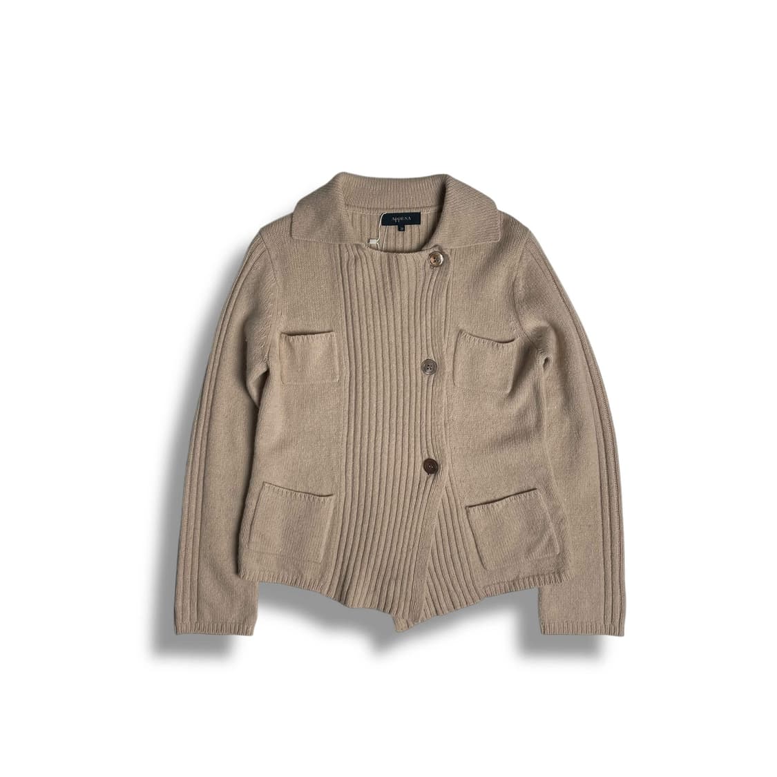 Appena 캐시미어 블렌드 4포켓 가디건 상품이미지1