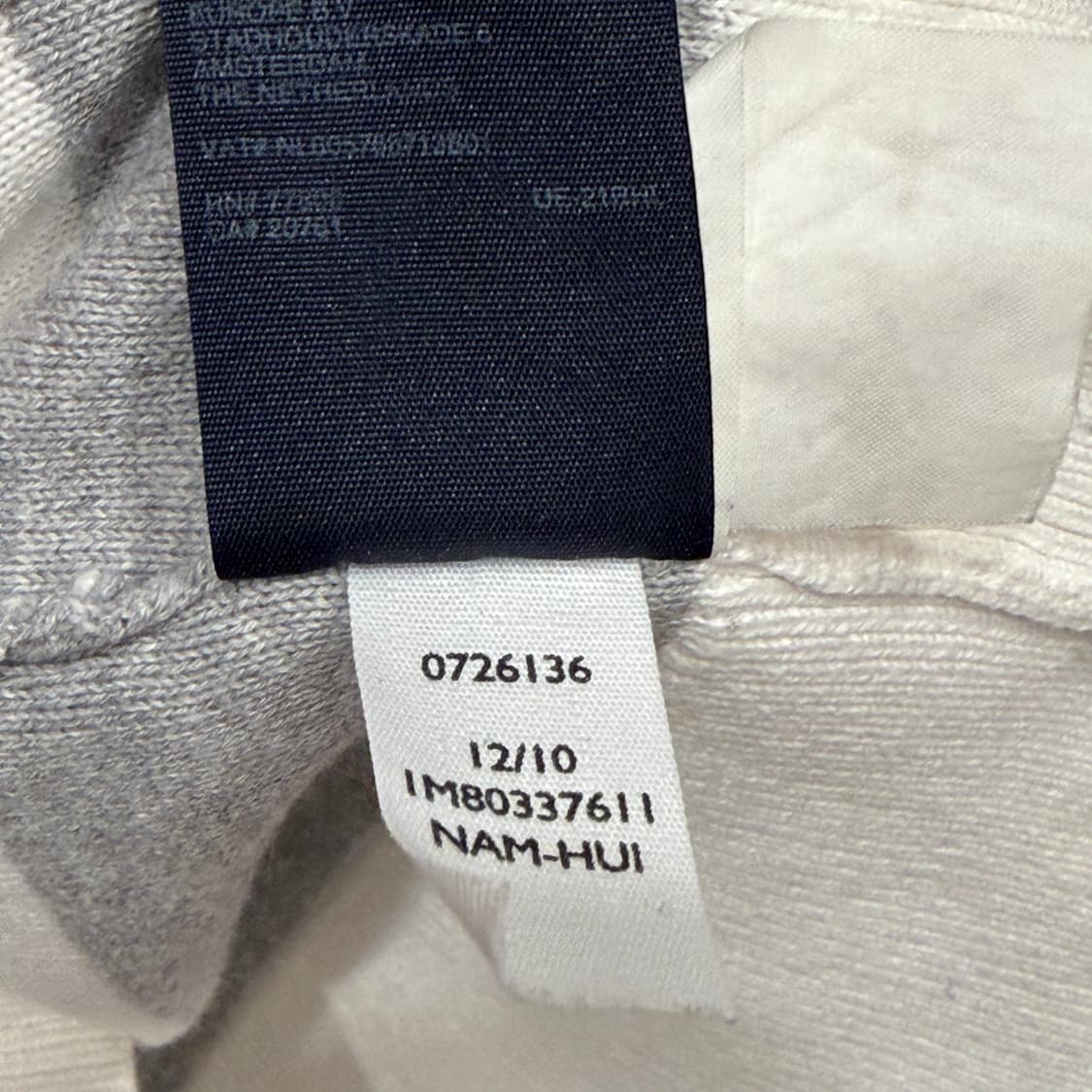 타미힐피거 브이넥 스트라이프 롱 가디건 S (w) 상품이미지5