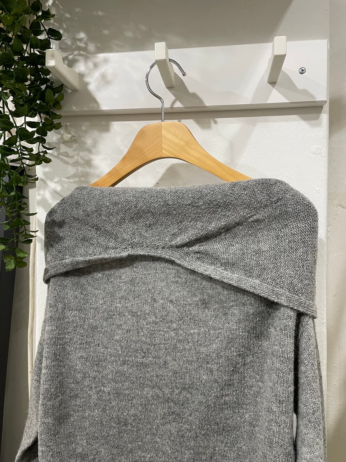 Humanwoman off shoulder cardigan 상품이미지10