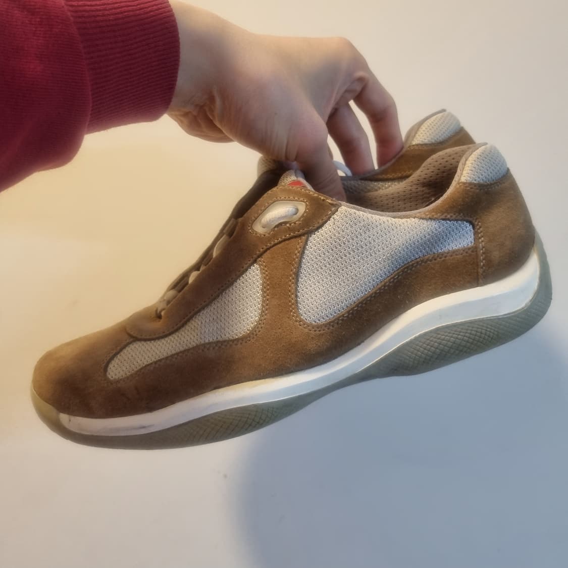 프라다 아메리칸컵 uk 8브라운 스웨이드 상품이미지7