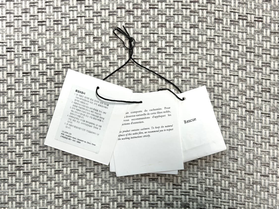 [M] 산드로옴므 캐시미어100% 니트 상품이미지5