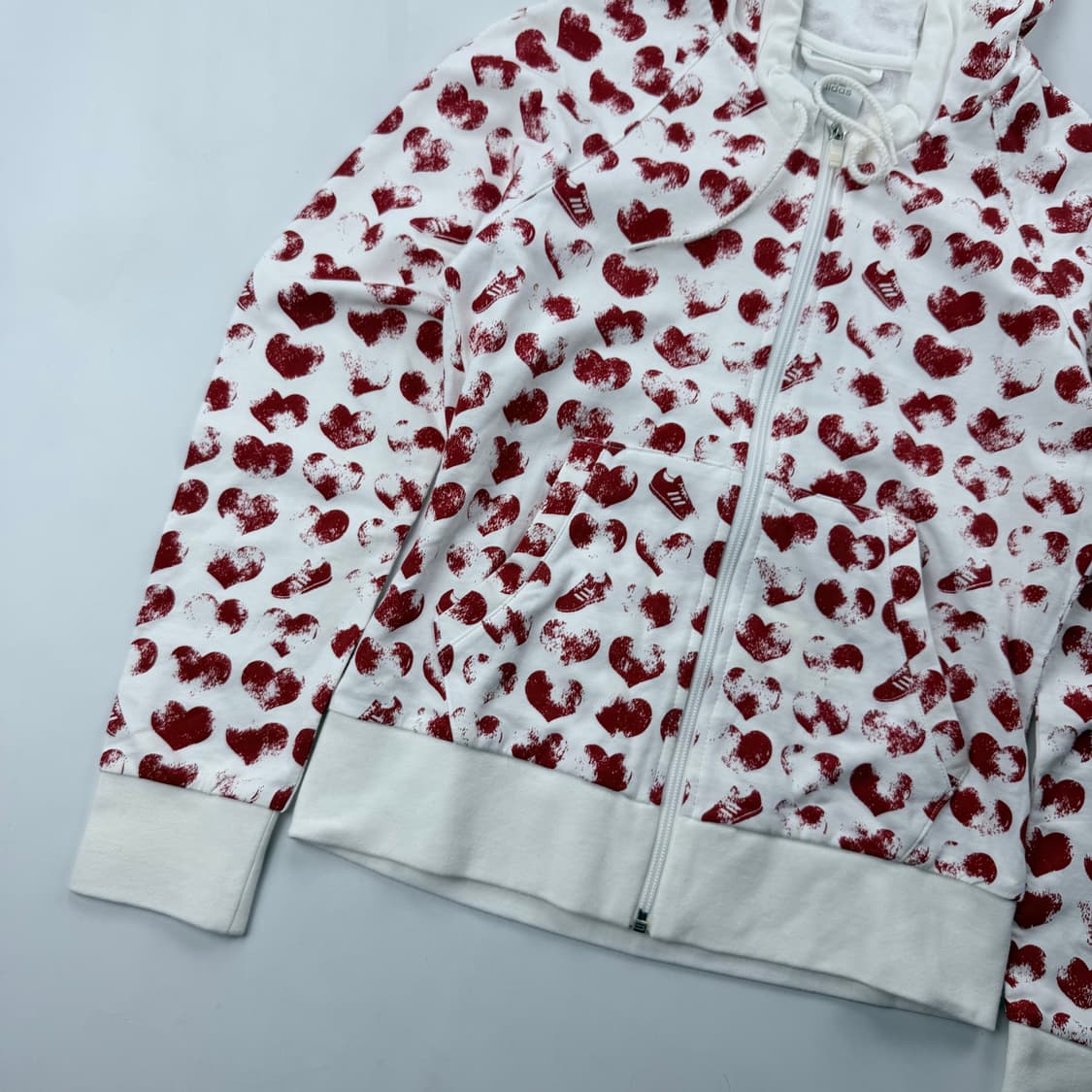 아디다스 하트 후드집업 상품이미지3