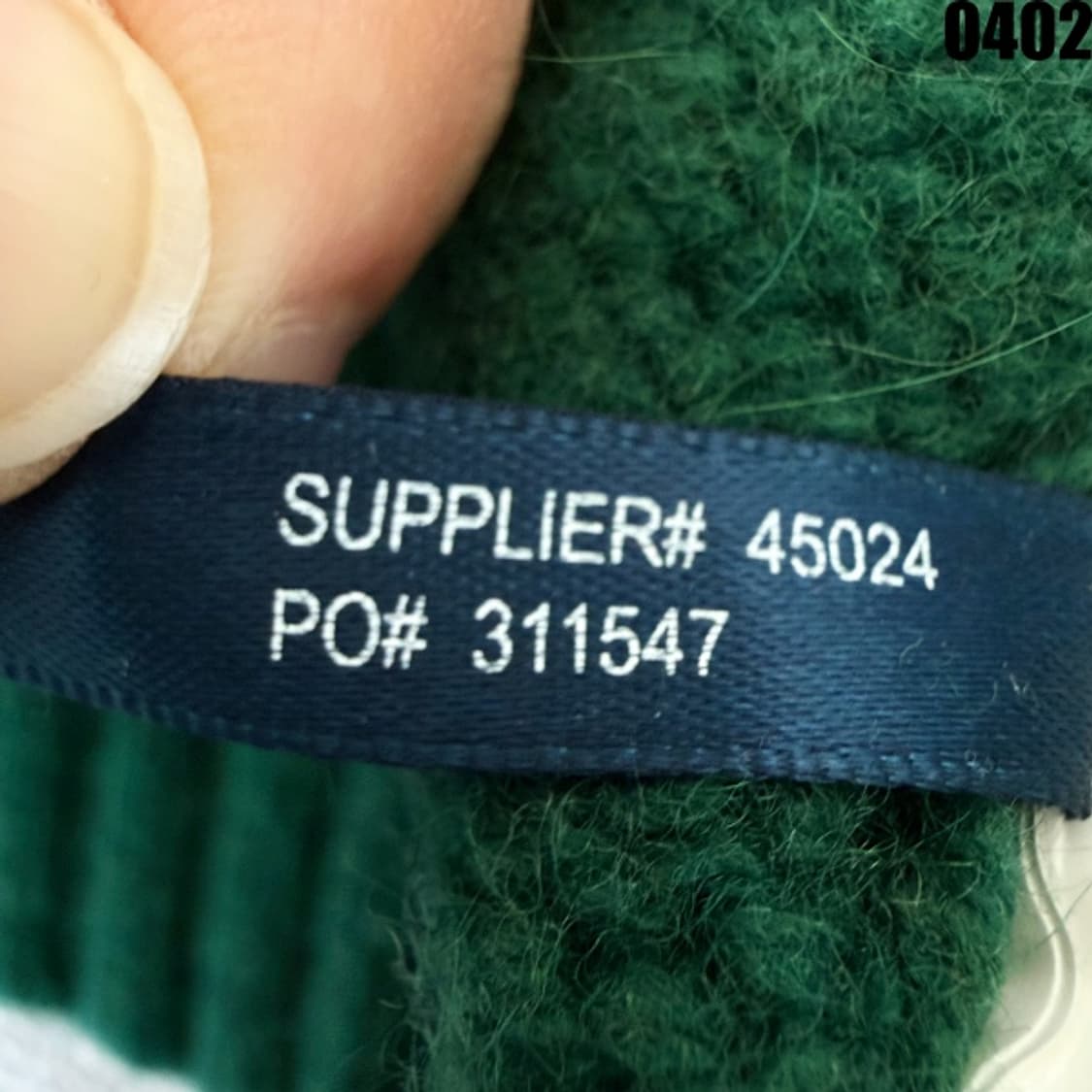 폴로 랄프로렌 메리노 울 니트 스웨터 S 0402 상품이미지6