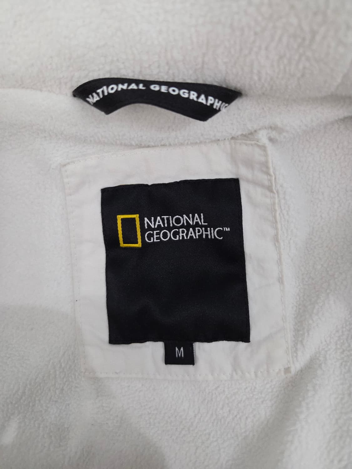 내셔널지오그래픽 시그니처 와펜 뽀글이 후리스 집업 상품이미지7