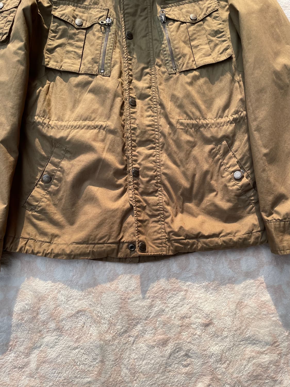 쇼트x쿠엔토 올리브 호넷 필드자켓  상품이미지3