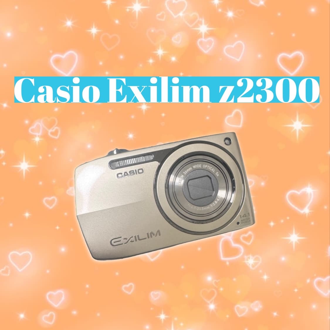 미품💛) 카시오 엑슬림 ex-z2300 골드 상품이미지1