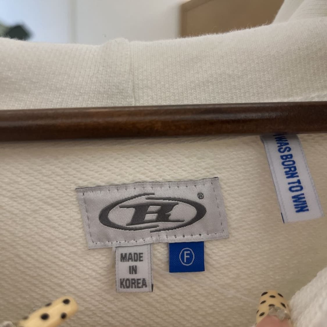 본투윈 올드스쿨 키치 빈티지 백로고 후드집업 F C09974 상품이미지5