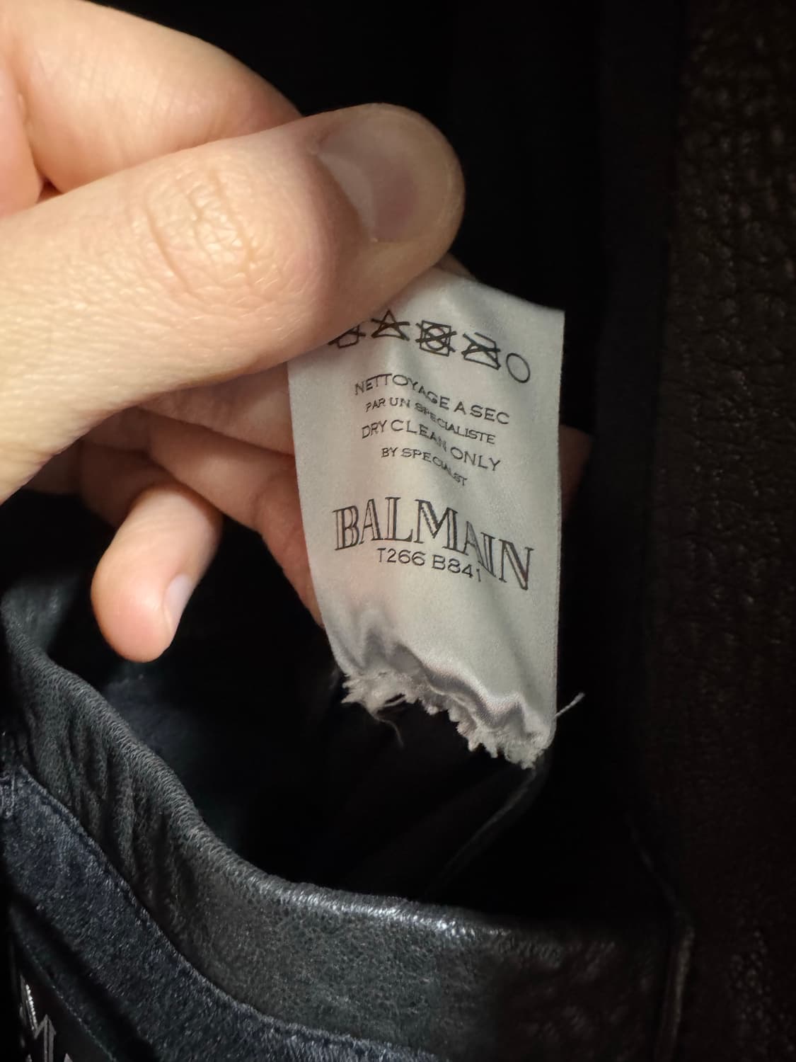 발망 레더 라이더 자켓 46  상품이미지5