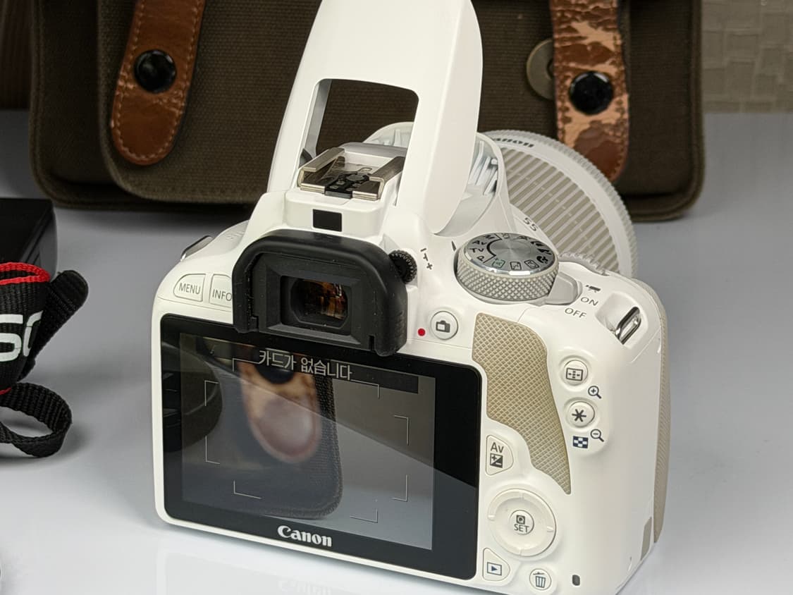 캐논 EOS 100D 화이트 DSLR 카메라 상품이미지8