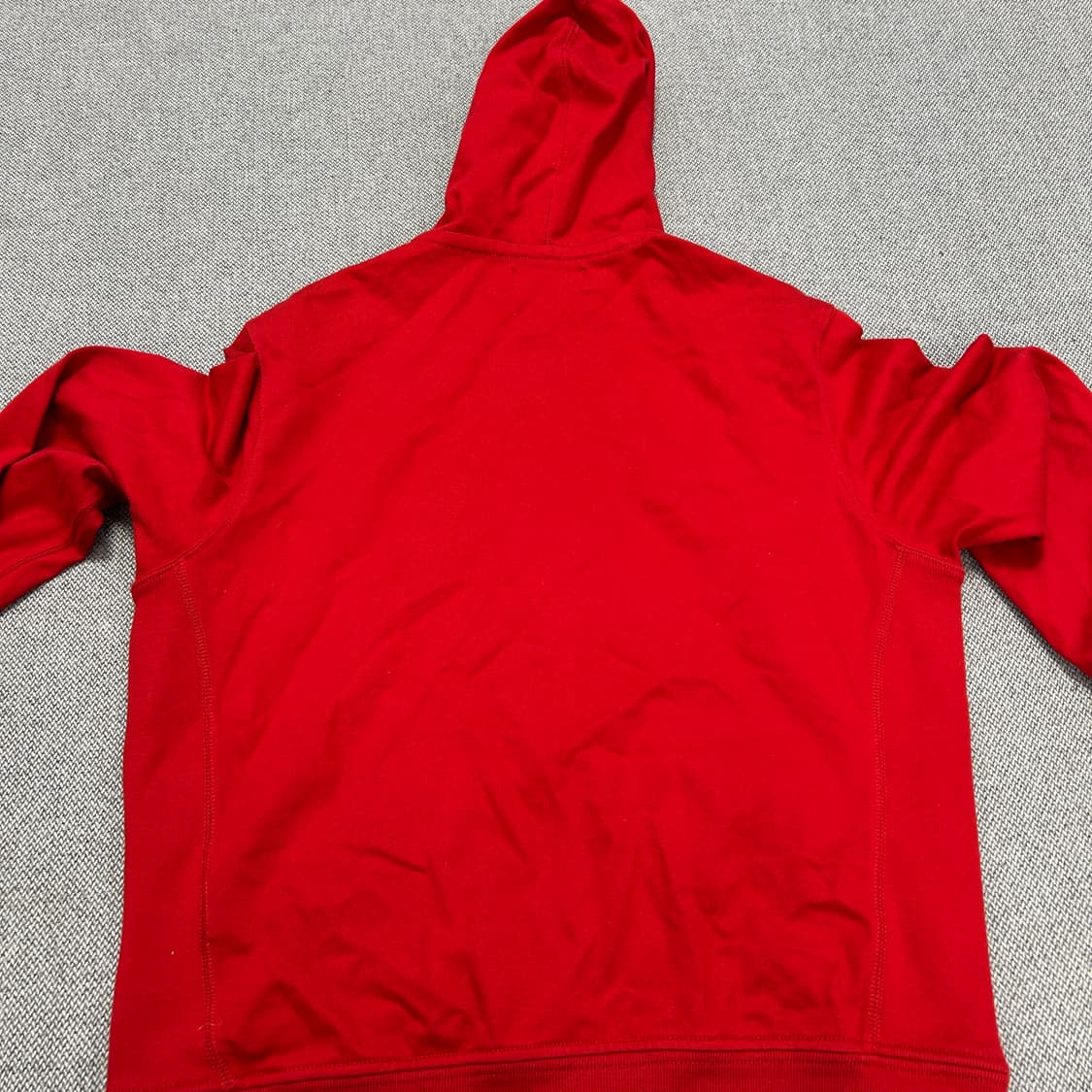 폴로 코튼 레드 후드집업(L) 상품이미지4