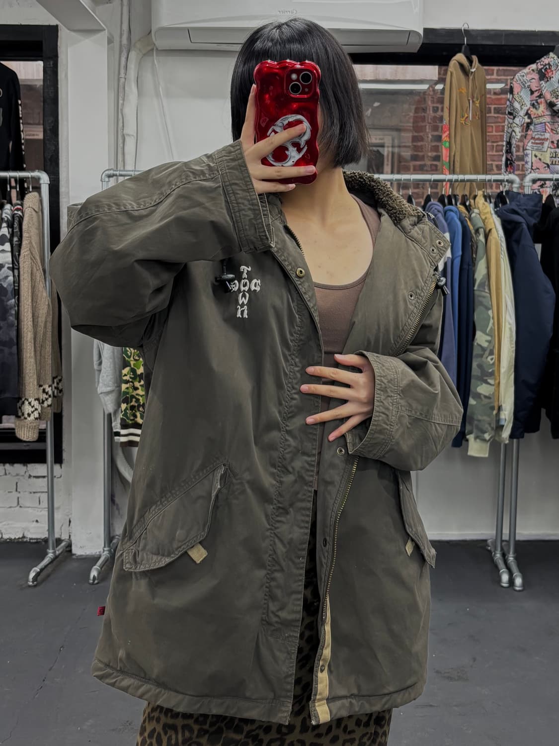 도그타운 크로스로고 야상 자켓 상품이미지3