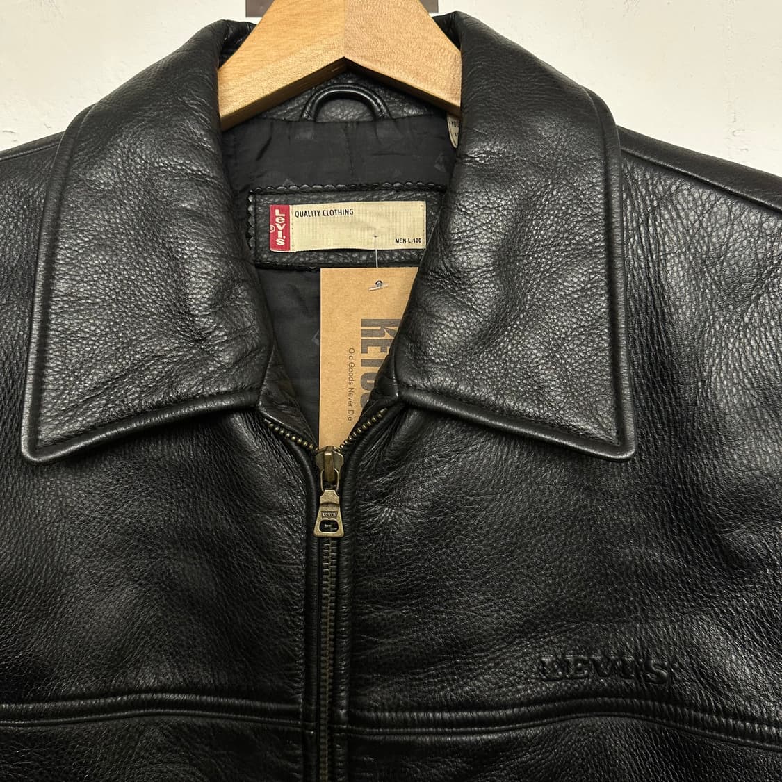 리바이스 소가죽 싱글라이더 자켓 상품이미지5