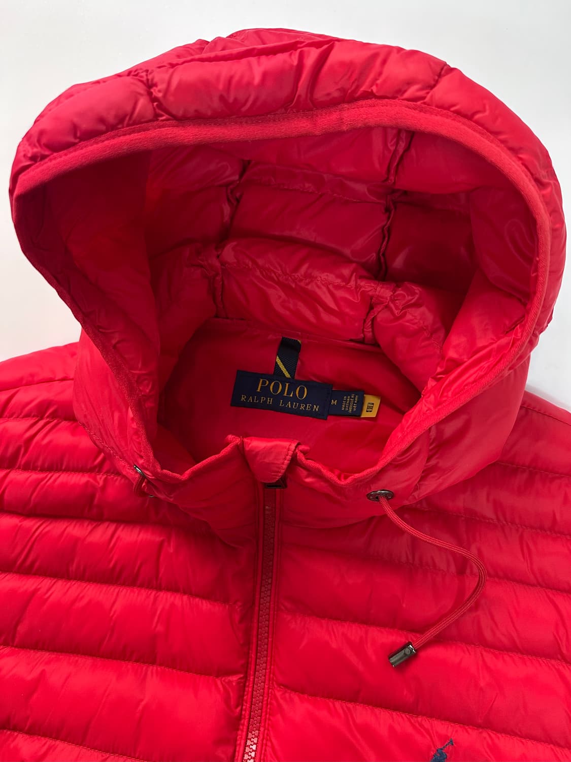 폴로 랄프로렌 레드 경량 후드 자켓 (va.65) 상품이미지4