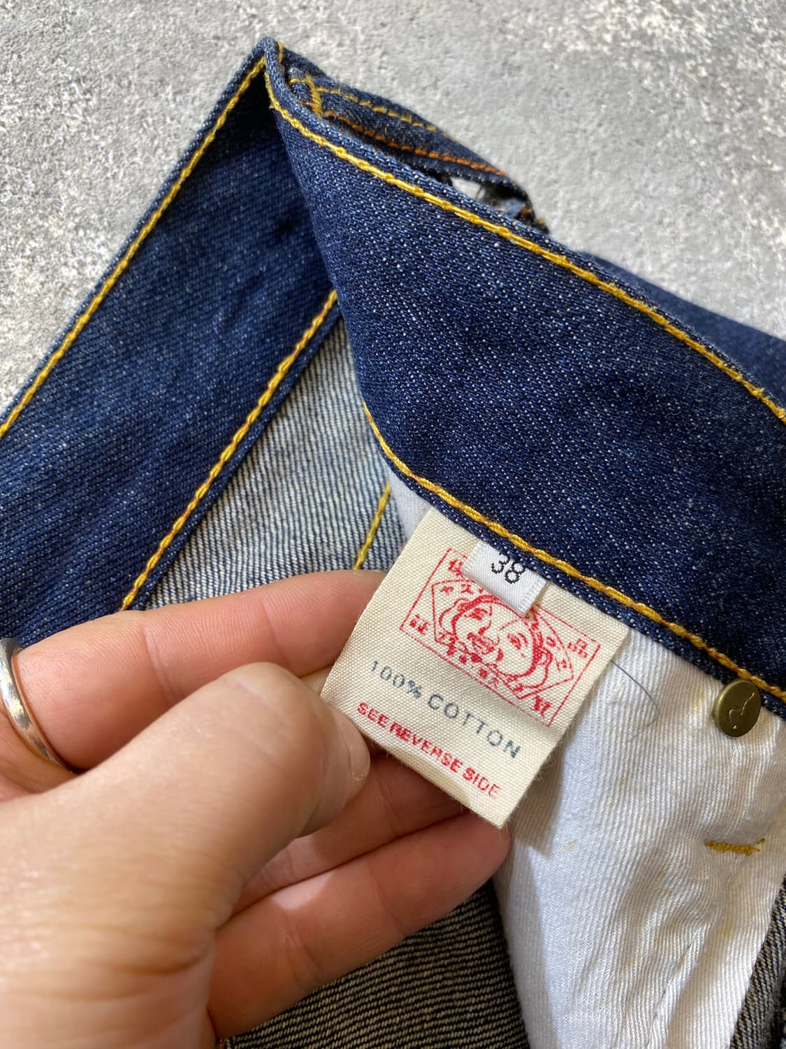 [38] EVISU 에비수 재팬 데님 팬츠 상품이미지10