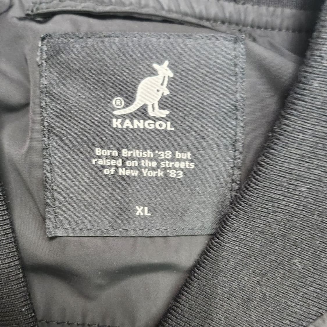 KANGOL 로고패치 블루종 자켓 Men XL 상품이미지7